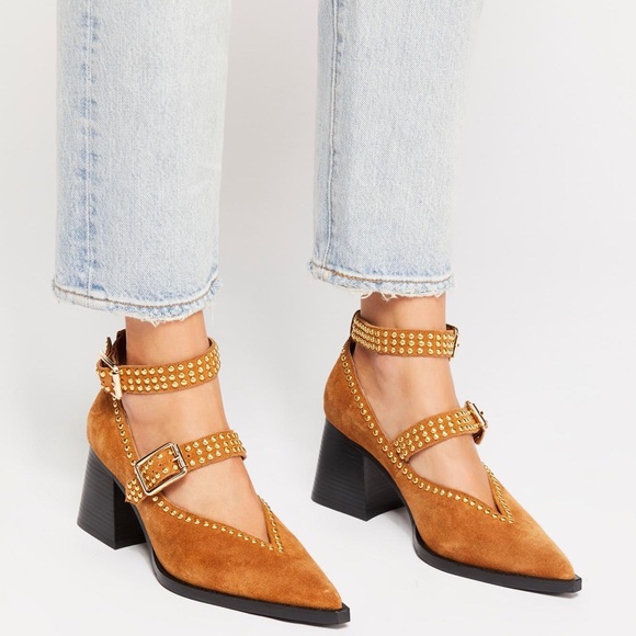 Free People x Jeffrey Campbell Walk On By Heel - Picture 3 of 5